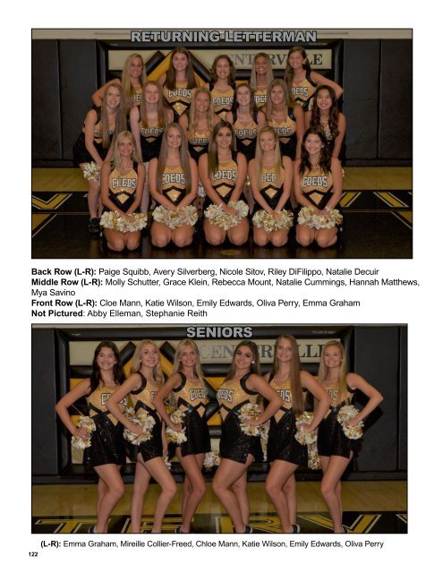 2019 Centerville Athletics Fall Program Book