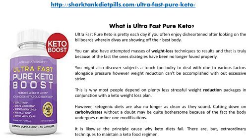 keto weight loss plan