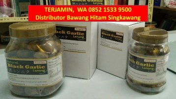 TERJAMIN,  WA 0852 1533 9500 Distributor Bawang Hitam Singkawang