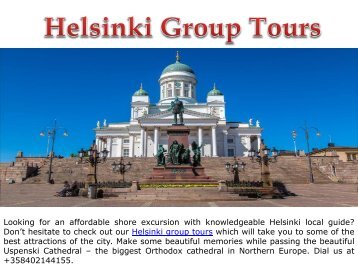 Helsinki Group Tours