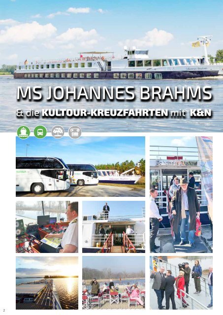 KULTURKREUZFAHRTEN 2019 I 2020 • MS JOHANNES BRAHMS