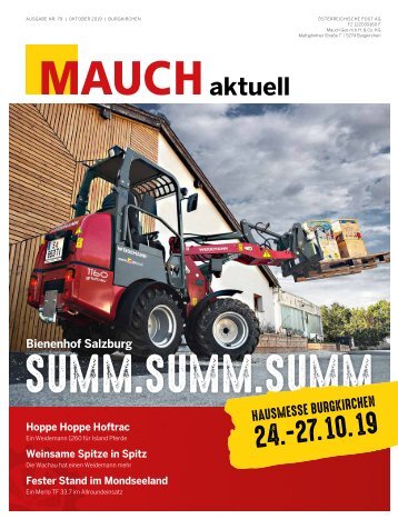 MAUCH aktuell Burgkirchen | Ausgabe Nr. 79 | Oktober 2019