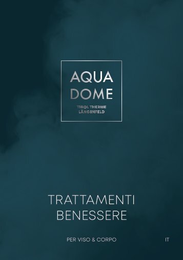 AQUA DOME Treatmentfolder IT