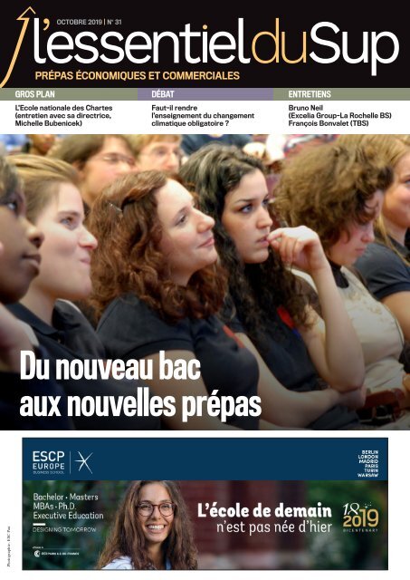 Essentiel du Sup 31 octobre 2019