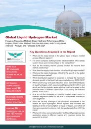 Liquid Hydrogen Market Size, 2019-2024