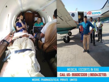 Patient Transportation Gets Easy by Medivic Air Ambulance Service in Mumbai and Delhi