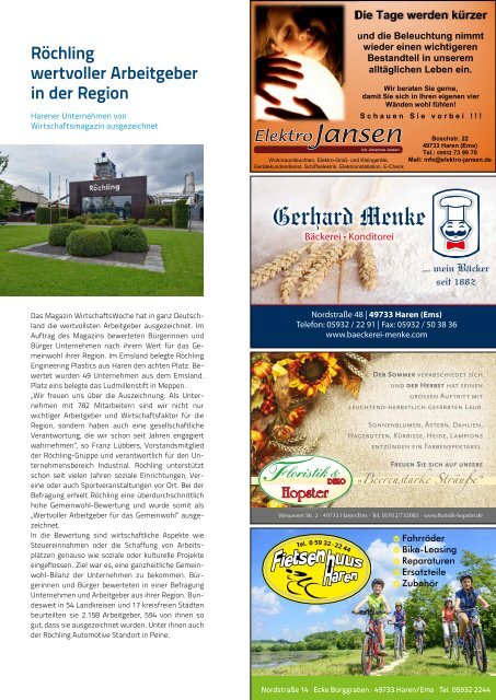 Emsblick Haren - Heft 52 (September/Oktober 2019)