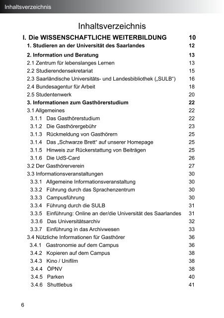 Studienführer Weiterbildung WS 2019/2020