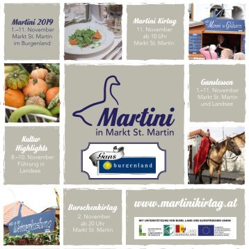 Martini in Markt St. Martin 2019