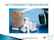 Buy Pharmacy Drugs Online – Quality Pills