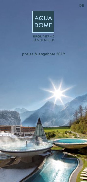 Thermenpreise 2019 - DE