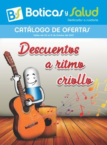 ENCARTE OCTUBRE - DESCUENTOS A RITMO CRIOLLO