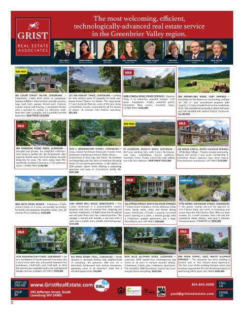 The WV Daily News Real Estate Showcase & More - October 2019