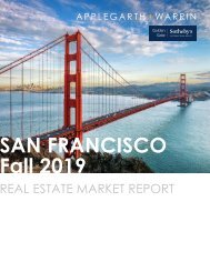 Applegarth+Warrin San Francisco Report - Fall 2019