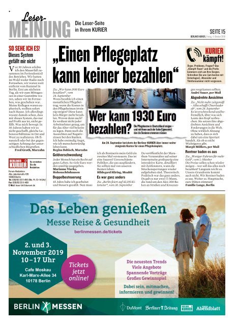 Berliner Kurier 04.10.2019