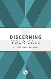 Discerning your Call