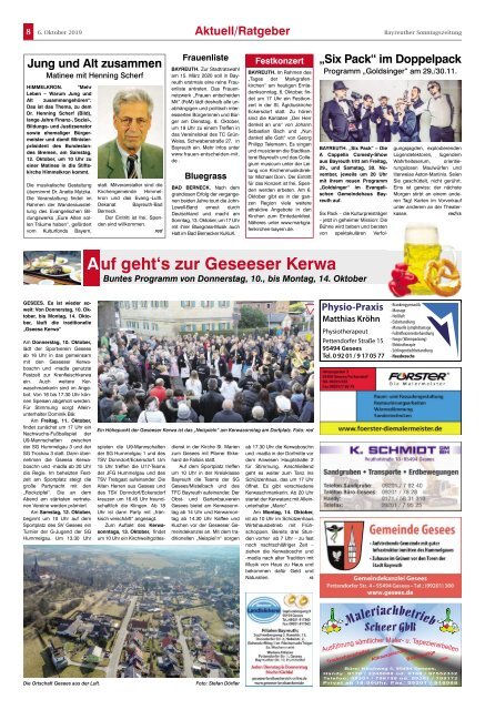 2019-10-06 Bayreuther Sonntagszeitung