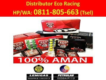 HEMAT BBM!! HP/WA: +62-811-805-663 (Tsel), Distributor Eco Racing Batam
