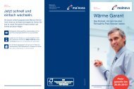 Flyer Festpreisangebot Wärme Garant (pdf | 0,13 MB - Mainova AG