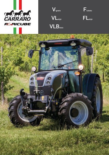 Carraro Agricube Prospekt 2019 Hochformat