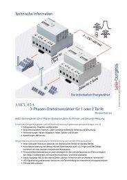 AAE3, 65 A 3-Phasen-Drehstromzähler für 1 oder 2 Tarife ...