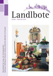 Landlbote Oktober November 2019