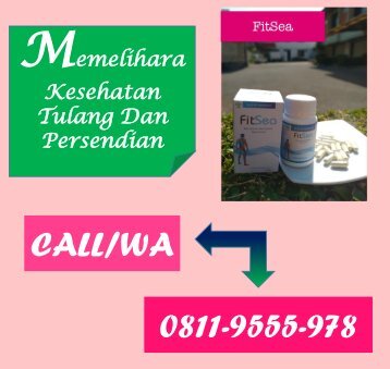 PROMO!!! CALL/WA 0811-9555-978, Obat Herbal Dengkul Sakit FITSEA Banten