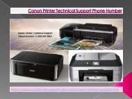 Canon Printer Tech Support Phone Number +1-888-597-3962