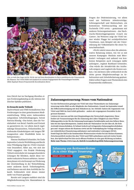 VSAO JOURNAL Nr. 5 - Oktober 2019