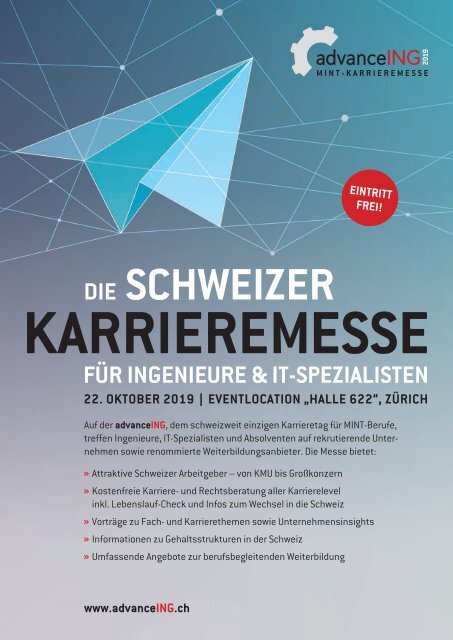 audimax ING. 9/10-2019 - Karrieremagazin für Ingenieure