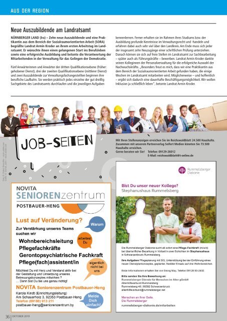 Reichswaldblatt - Oktober 2019