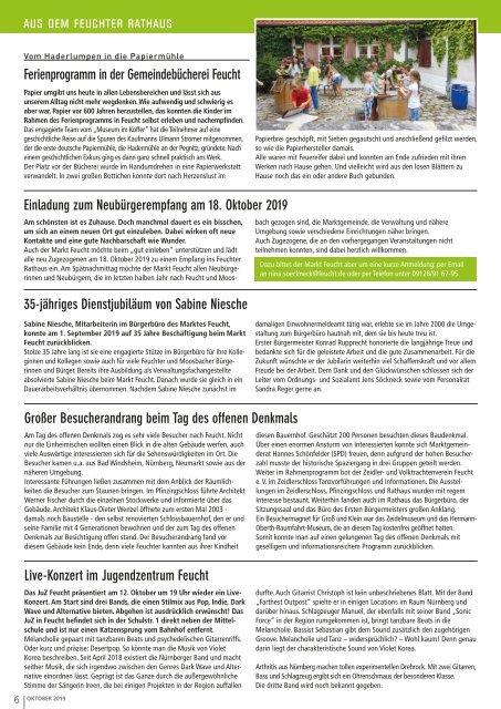 Reichswaldblatt - Oktober 2019