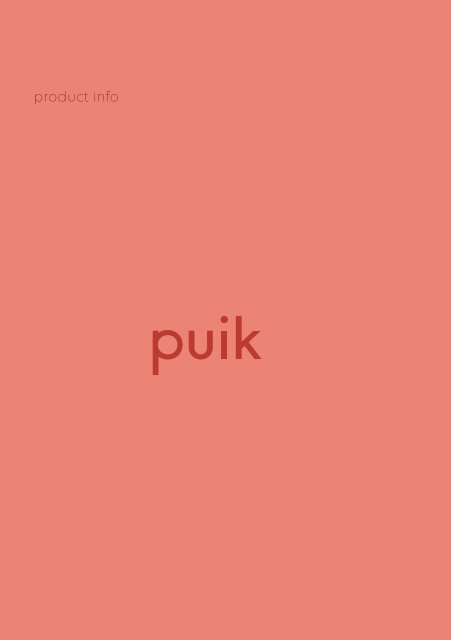 PUIK - Brochure 2019 - 2 in 1