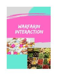 Warfarin interaction2