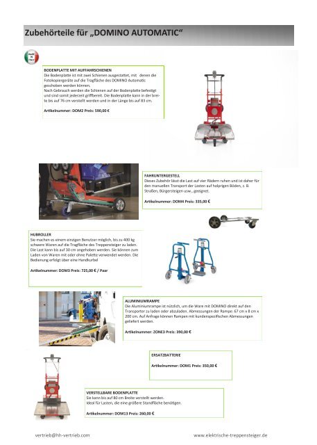 Elektrische Treppensteiger