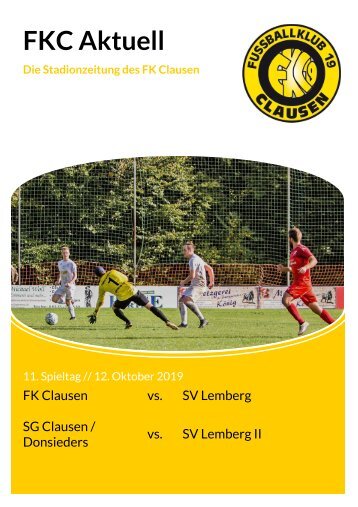 FKC Aktuell - 11. Spieltag - Saison 2019/2020