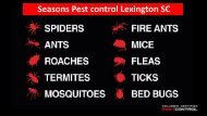 Seasons Pest control Lexington SC