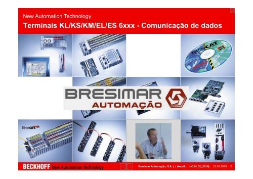 BRESIMAR(asaTek)-Beckhoff-Slides Formação Técnica TwinCAT 2-3.1 COM Free Modbus