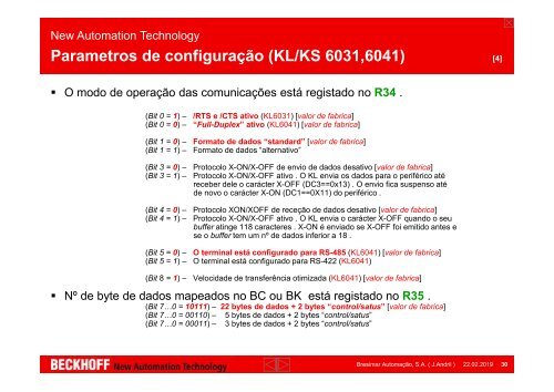 BRESIMAR(asaTek)-Beckhoff-Slides Formação Técnica TwinCAT 2-3.1 COM Free Modbus