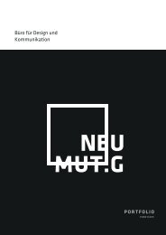 Portfolio von NEUMUTIG (2019/10) – Büro für Design und Kommunikation in der Region Westerwald und Sieg