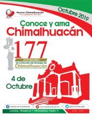 Conoce y ama Chimalhuacán | Octubre 2019