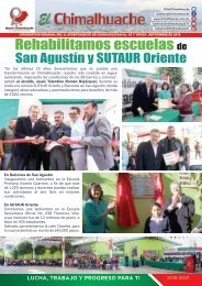 El Chimalhuache|Rehablitamos escuelas de San Agustín y SUTAUR Oriente