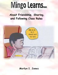 Mingo Learns About Friendship, Sharing, and Following Class Rules