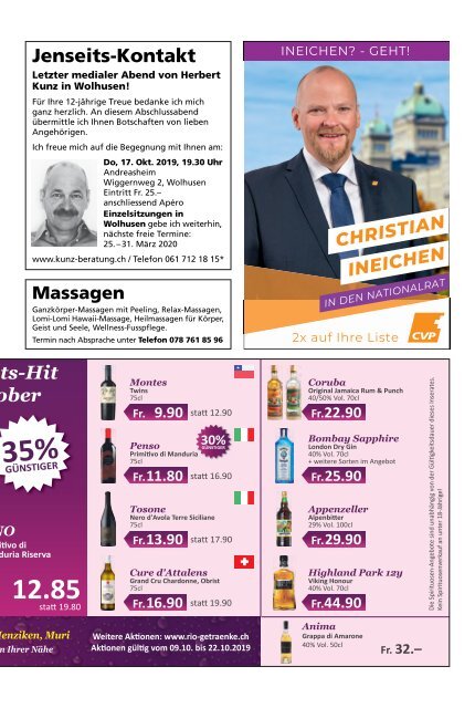 Barni-Post, KW 41, 9. Oktober 2019