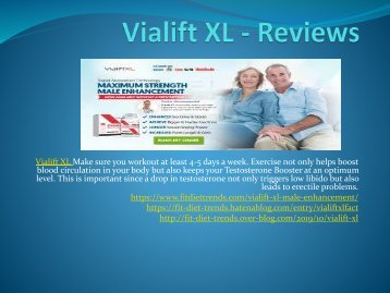 Vialift XL - More Energy To Go Long Night