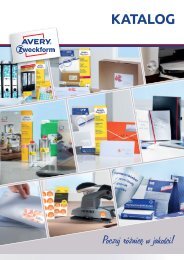 Avery Zweckform Product Catalog 2014 English