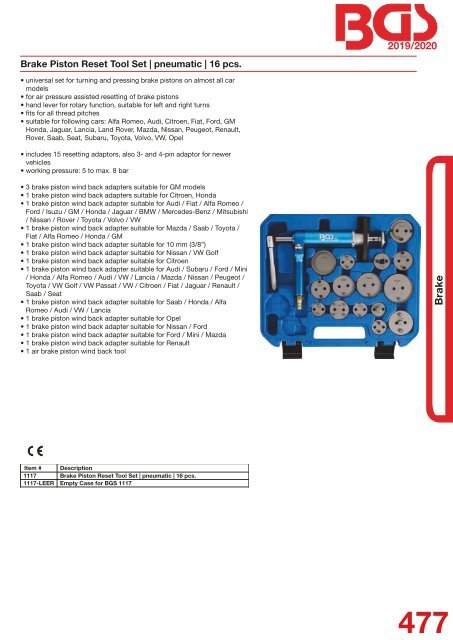 8143 BGS Aluminum Seal Washers Drain Plugs Etc 300 Pcs Pro Range