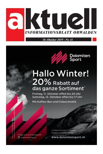 41-2019 Aktuell Obwalden