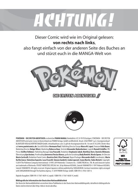 Pokémon - Die Ersten Abenteuer 27: Smaragd (Leseprobe) DPOKA027