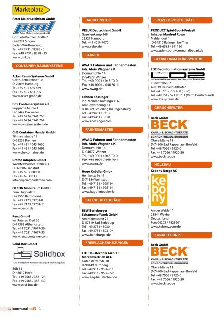 kommunalinfo24-Das Magazin 5/2019